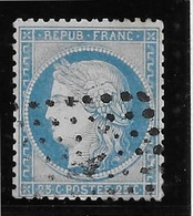 France N°60 - Oblitéré PC Du GC 1 - TB - 1871-1875 Cérès