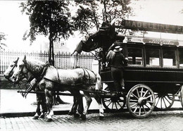Reproduction Paris 1900  Attelage    Fiacre Madeleine Bastille - Taxis & Fiacres