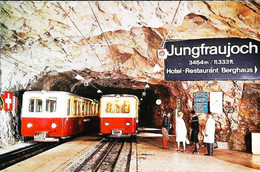 METRO FUNICULAIRE -   JUNGFRAUJOCH STATION - SUISSE - Métro