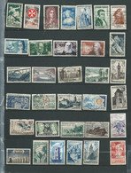 Lot 33 Timbres Oblitérés Années 50 ,   , Ect -cw35403 - Other & Unclassified