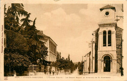 Loures Barousse * L'église Neuve * Le Grand Hôtel Et Avenue De St Bertrand - Sonstige & Ohne Zuordnung