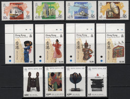 Hong Kong (15) 1986-1990 Commemoratives. 5 Different Sets. Mint. Hinged. - Other & Unclassified