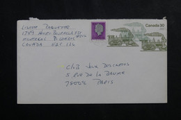 CANADA - Entier Postal + Complément De Montréal Pour La France - L 73729 - 1953-.... Regering Van Elizabeth II