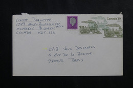 CANADA - Entier Postal + Complément De Montréal Pour La France - L 73729 - 1953-.... Reinado De Elizabeth II