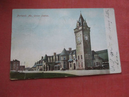 Union  Train Station  Maine > Portland      Ref 4433 - Portland