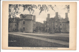 CLEDER Environs  Château De KERGOURNADE'ACH   (Caro) - Cléder