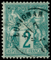 O FRANCE - Poste - 62, Type I: 2c. Vert - Andere & Zonder Classificatie