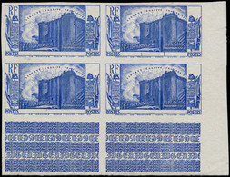 (*) COLONIES SERIES - Poste - (1939), 150ème An. Révolution, Type Non émis Gravé, Bloc De 4 Essais En Bleu-violet Non De - Unclassified