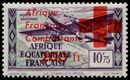 ** AFRIQUE EQUATORIALE - Poste Aérienne - 29, Signé Brun: Croix-Rouge (Maury) - Other & Unclassified