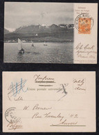 Argentina 1904 Picture Postcard USHUAYA Tierra Del Fuego To ANVERS Belgium - Covers & Documents