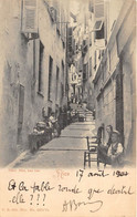 06-NICE-VIEUX NICE- UNE RUE - Leven In De Oude Stad