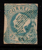 PORT004- PORTUGAL - QUEEN MARIA. SC#:2. USED. SCV (2005):USD$ 19.00 - Used Stamps