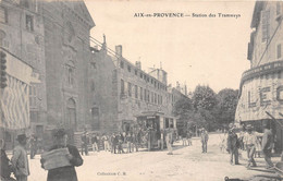 13-AIX-EN-PROVENCE- STATION DES TRAMWAYS - Aix En Provence