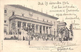 13-AIX-EN-PROVENCE-LE PALAIS DE JUSTICE , SORTIE DES ASSISES - Aix En Provence