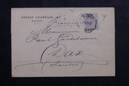 ESPAGNE - Lettre Commerciale De Madrid Pour La France En 1885 - L 73790 - Storia Postale