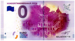 Billet Touristique - 0 Euro - Autriche - Hundertwasserhaus Wien (2017-1) - Essais Privés / Non-officiels