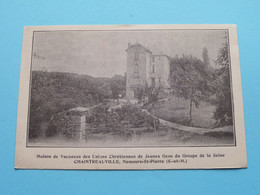 Maison De Vacances Des Unions Chrétiennes  De Jeunes Gens Du Groupe De La Seine CHAINTREAUVILLE () 1931 ( Voir Photo ) ! - Saint Pierre Les Nemours