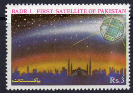 Pakistan 1990 Launch Of Badr I Satellite Space, MNH, SG 800 (E) - Pakistan