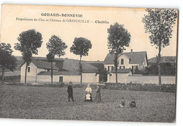 CPA 89 Chablis Godard Bonnevie Proprietaire Du Clos Et Chateau De Grenouille - Chablis