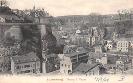 ¤¤   -   LUXEMBOURG   -  Grund & Rham        -  ¤¤ - Luxemburgo - Ciudad