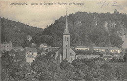 ¤¤   -   LUXEMBOURG   -   Eglise De Clausen Et Rochers De Mansfeld       -  ¤¤ - Luxemburg - Stad