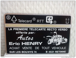 P 83 Autos Eric Henry 102 H (mint,Neuve) Rare ! - Senza Chip