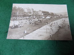 VINTAGE EUROPE UK: ISLE Of WIGHT SANDOWN Esplanade And Sands Sepia T E Porter - Sandown