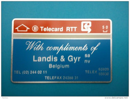 P 4 Landis & Gyr 810 E (Mint,Neuve) Rare ! - Zonder Chip