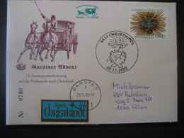 Österreich- Garsten 30.11.2002  Beleg 13. Sonderpostbeförderun Mit Postkutsche, Sondermarken Und -stempel, LZ Garsten - Covers & Documents