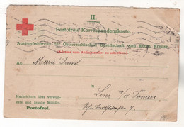 +2988, WK I, Rote Kreuz, Suchmeldung, Österreich - Weltkrieg 1914-18