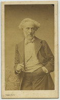 CDV 1860-70 Pierre Petit. L'écrivain Et Journaliste Saint-simonien Louis Jourdan. Toulon. - Antiche (ante 1900)