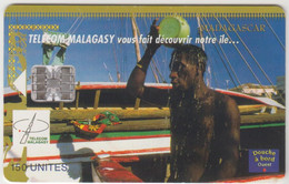 MADAGASCAR - Having A Shower ,03/99, 150 U, Tirage 50.000, Used - Madagaskar