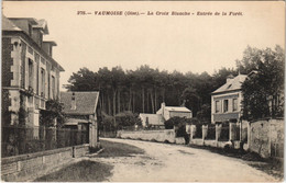 CPA VAUMOISE - La CROIX Blanche - Entrée De La Foret (130009) - Vaumoise