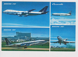 Vintage Rppc Sabena Belgium World Airlines Boeing Fleet - 1919-1938: Entre Guerres