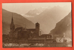 ZCD-15 Visp Viège Die Kirchen Und Balfrin Sepia  Perrochet-M. 1806. Nicht Gelaufen - Viège