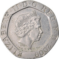 Monnaie, Grande-Bretagne, Elizabeth II, 20 Pence, 2009, TB+, Copper-nickel - 20 Pence
