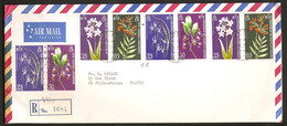 Nouvelles Hébrides 1973 N° 358 / 65 O Port-Villa, Fleurs, Orchidées, Dendrobium, Ephemeranta, Spathoglottis Petri, Vila - Briefe U. Dokumente