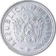 Monnaie, Bolivie, 50 Centavos, 2008, TTB, Stainless Steel, KM:204 - Bolivië