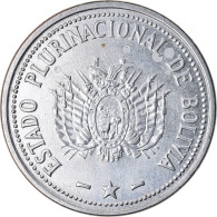 Monnaie, Bolivie, 20 Centavos, 2010, TTB, Stainless Steel, KM:215 - Bolivia