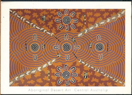 °°° GF864 - AUSTRALIA - ABORIGINAL DESERT ART - 1998 With Stamps °°° - Aborigines