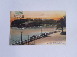 CPA 117. Monte Carlo, Monaco, Vue Sur Les Terrasses Et Monaco, 1907 - Terraces