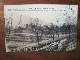 France 1915 114e Brigade D'Infanterie Cachet Général Commandant Haute Alsace Elsass Moosch Vallée De Thann - Guerra Del 1914-18