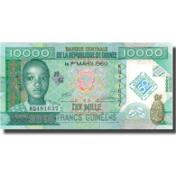 Billet, Guinea, 10,000 Francs, 1960, 1960-03-01, KM:45, NEUF - Guinée