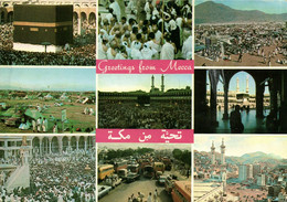 PC CPA SAUDI ARABIA, GREETINGS FROM MECCA, Modern Postcard (b15876) - Arabie Saoudite