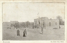 PC CPA IRAQ, MESOPOTAMIA, THE ZOBEIR GATE, BASRA, VINTAGE POSTCARD (b16209) - Iraq