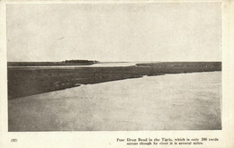 PC CPA IRAQ, PEAR DROP BEND IN THE TIGRIS, VINTAGE POSTCARD (b16188) - Iraq