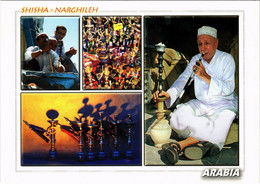 PC CPA U.A.E. , SHISHA - NARGHILEH, REAL PHOTO POSTCARD (b16382) - Emirats Arabes Unis