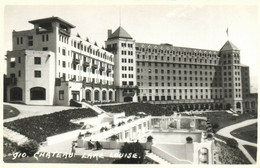 PC CPA CANADA, CHATEAU LAKE LOUISE, Vintage REAL PHOTO Postcard (b17114) - Lake Louise