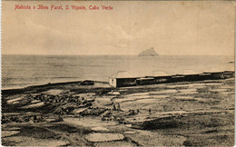 PC CPA CAPE VERDE / PORTUGAL, MAHIOTA E JLHEU FAROL, VINTAGE POSTCARD (b13361) - Cap Vert