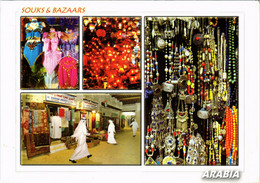 PC CPA U.A.E. , SCENES FROM THE EMIRATES, BAZAARS, REAL PHOTO POSTCARD (b16378) - Emirats Arabes Unis